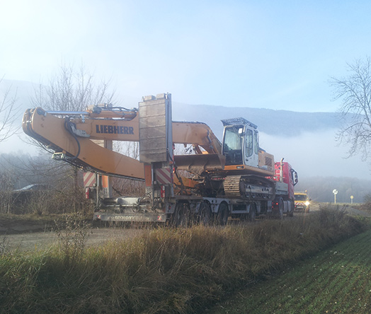 SARL Viret Spécialistes en transport de masses indivisibles à Albens Entrelacs en Savoie 73